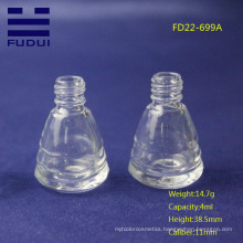 New style empty nail polish glass bottle wholesale